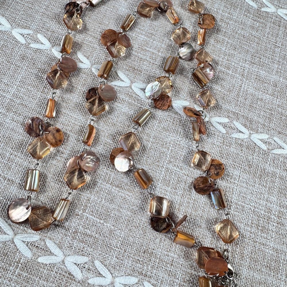Abalone & Shell Necklace - Picture 8 of 11